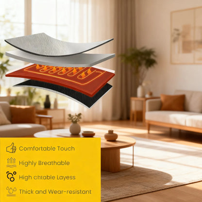 Fully Padded Folding Camping Couch, Oversized Two-Person Chair with Cup Holders, Heavy Duty 650 lb Capacity, Black